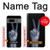 S3101 X-ray Peace Sign Fingers Hülle Schutzhülle Taschen für Google Pixel 7a