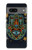 S3175 Hamsa Hand Mosaics Hülle Schutzhülle Taschen für Google Pixel 7a