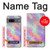 S3706 Pastel Rainbow Galaxy Pink Sky Hülle Schutzhülle Taschen für Google Pixel 7a
