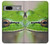 S3845 Green frog Hülle Schutzhülle Taschen für Google Pixel 7a