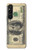S0702 Money Dollars Hülle Schutzhülle Taschen für Sony Xperia 1 V