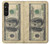 S0702 Money Dollars Hülle Schutzhülle Taschen für Sony Xperia 1 V