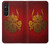 S0820 Samurai Mask Helmet Hülle Schutzhülle Taschen für Sony Xperia 1 V