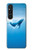 S0843 Blue Whale Hülle Schutzhülle Taschen für Sony Xperia 1 V