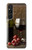 S1316 Grapes Bottle and Glass of Red Wine Hülle Schutzhülle Taschen für Sony Xperia 1 V