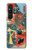 S1826 Utagawa Kuniyoshi Guan Yu Hülle Schutzhülle Taschen für Sony Xperia 1 V