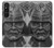 S1827 Japan Samurai Helmet Hülle Schutzhülle Taschen für Sony Xperia 1 V