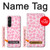 S2213 Pink Leopard Pattern Hülle Schutzhülle Taschen für Sony Xperia 1 V