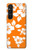 S2245 Hawaiian Hibiscus Orange Pattern Hülle Schutzhülle Taschen für Sony Xperia 1 V