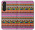 S2292 Aztec Tribal Pattern Hülle Schutzhülle Taschen für Sony Xperia 1 V