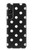 S2299 Black Polka Dots Hülle Schutzhülle Taschen für Sony Xperia 1 V