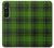 S2373 Tartan Green Pattern Hülle Schutzhülle Taschen für Sony Xperia 1 V