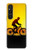 S2385 Bicycle Bike Sunset Hülle Schutzhülle Taschen für Sony Xperia 1 V