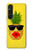 S2443 Funny Pineapple Sunglasses Kiss Hülle Schutzhülle Taschen für Sony Xperia 1 V