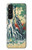 S2491 Hokusai Kirifuri Waterfall at Kurokami Hülle Schutzhülle Taschen für Sony Xperia 1 V