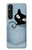 S2641 Pocket Black Cat Hülle Schutzhülle Taschen für Sony Xperia 1 V