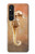 S2674 Seahorse Skeleton Fossil Hülle Schutzhülle Taschen für Sony Xperia 1 V