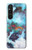 S2724 White Dragon Pool Lui Haisu Hülle Schutzhülle Taschen für Sony Xperia 1 V