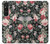 S2727 Vintage Rose Pattern Hülle Schutzhülle Taschen für Sony Xperia 1 V