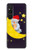 S2849 Cute Sleepy Owl Moon Night Hülle Schutzhülle Taschen für Sony Xperia 1 V