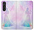 S2992 Princess Pastel Silhouette Hülle Schutzhülle Taschen für Sony Xperia 1 V
