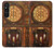 S3174 Grandfather Clock Hülle Schutzhülle Taschen für Sony Xperia 1 V