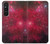S3368 Zodiac Red Galaxy Hülle Schutzhülle Taschen für Sony Xperia 1 V