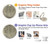 S3396 Dendera Zodiac Ancient Egypt Hülle Schutzhülle Taschen für Sony Xperia 1 V