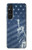 S3450 US Flag Liberty Statue Hülle Schutzhülle Taschen für Sony Xperia 1 V