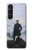 S3789 Wanderer above the Sea of Fog Hülle Schutzhülle Taschen für Sony Xperia 1 V