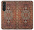 S3813 Persian Carpet Rug Pattern Hülle Schutzhülle Taschen für Sony Xperia 1 V
