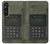 S3959 Military Radio Graphic Print Hülle Schutzhülle Taschen für Sony Xperia 1 V