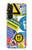 S3960 Safety Signs Sticker Collage Hülle Schutzhülle Taschen für Sony Xperia 1 V