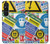 S3960 Safety Signs Sticker Collage Hülle Schutzhülle Taschen für Sony Xperia 1 V