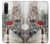 S0108 Girl in The Rain Hülle Schutzhülle Taschen für Sony Xperia 10 V