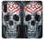 S0223 Vampire Skull Tattoo Hülle Schutzhülle Taschen für Sony Xperia 10 V