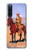 S0772 Cowboy Western Hülle Schutzhülle Taschen für Sony Xperia 10 V