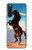 S0934 Wild Black Horse Hülle Schutzhülle Taschen für Sony Xperia 10 V