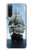 S1096 Sailing Ship in an Ocean Hülle Schutzhülle Taschen für Sony Xperia 10 V