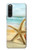 S1117 Starfish on the Beach Hülle Schutzhülle Taschen für Sony Xperia 10 V