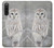 S1566 Snowy Owl White Owl Hülle Schutzhülle Taschen für Sony Xperia 10 V