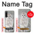 S1566 Snowy Owl White Owl Hülle Schutzhülle Taschen für Sony Xperia 10 V