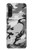 S1721 Snow Camouflage Graphic Printed Hülle Schutzhülle Taschen für Sony Xperia 10 V