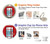 S2059 England British Telephone Box Minimalist Hülle Schutzhülle Taschen für Sony Xperia 10 V