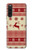 S2310 Christmas Snow Reindeers Hülle Schutzhülle Taschen für Sony Xperia 10 V
