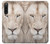 S2399 White Lion Face Hülle Schutzhülle Taschen für Sony Xperia 10 V
