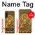 S2452 Buddha Bas Relief Art Graphic Printed Hülle Schutzhülle Taschen für Sony Xperia 10 V