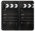 S2479 Director Clapboard Hülle Schutzhülle Taschen für Sony Xperia 10 V