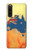 S2494 Australia Flag Map Rock Texture Hülle Schutzhülle Taschen für Sony Xperia 10 V
