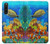 S2568 Sea Seabed Fish Corals Underwater Ocean Hülle Schutzhülle Taschen für Sony Xperia 10 V